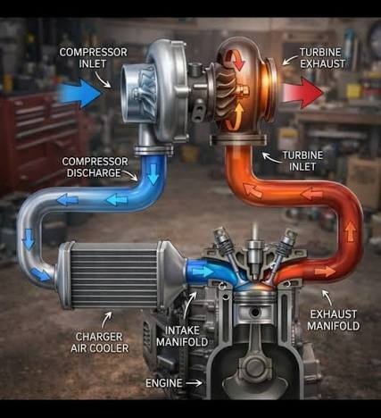 Air Intake & Turbocharger Services - Opening & Fitting & Repairing Services